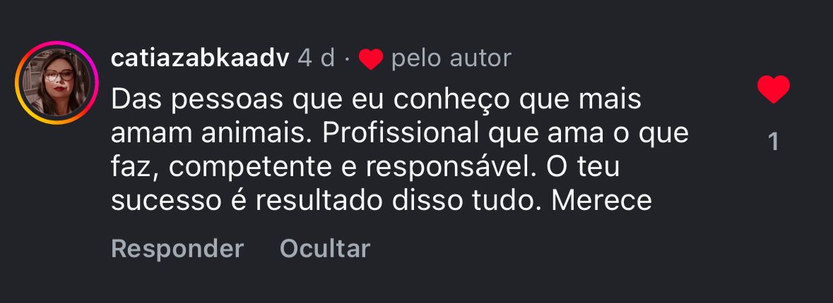 Depoimento Instagram 2